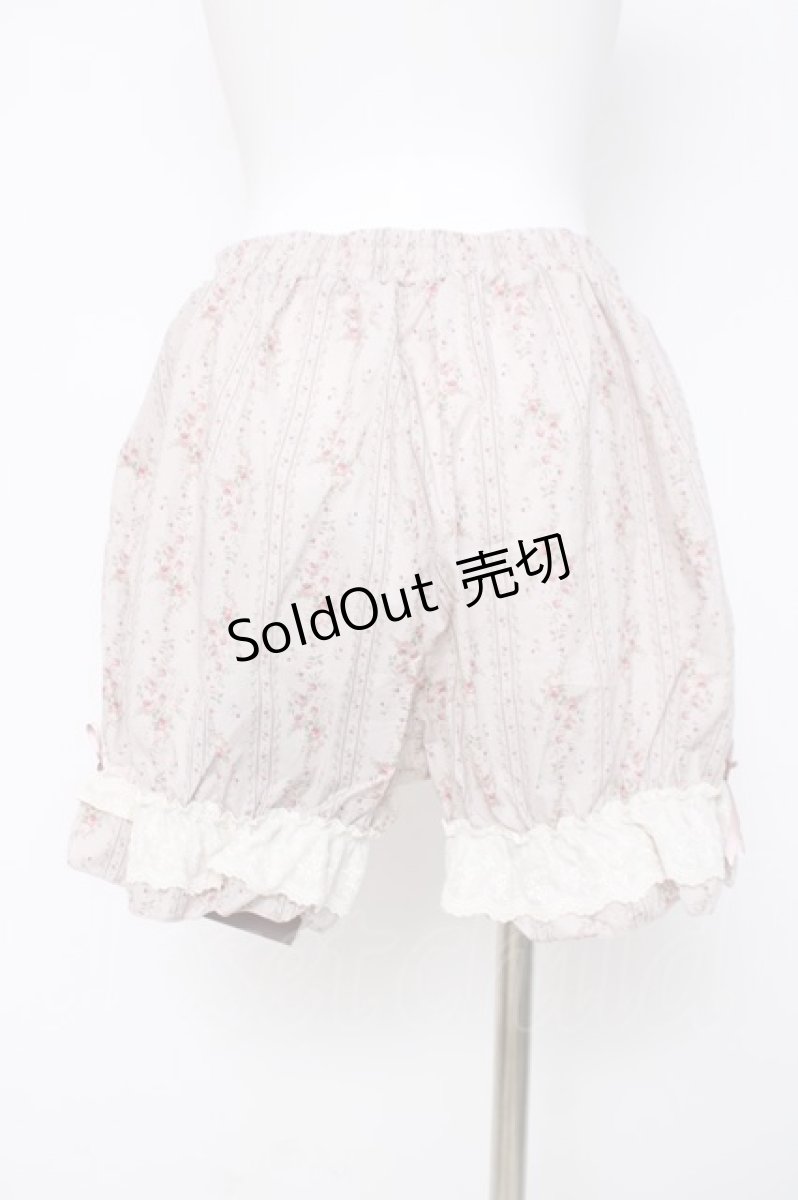 画像2: Kurumi Collaboration / Fairy’s Bouquetドロワーズ L 淡桃 Y-26-03-16-208-LO-PA-SZ-ZY (2)