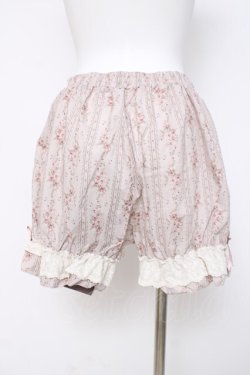 画像2: Kurumi Collaboration / Fairy’s Bouquetドロワーズ L 淡桃 Y-26-03-16-208-LO-PA-SZ-ZY