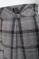 画像3: evelyn / チェックショートパンツ  グレー Y-26-03-16-210-LO-PA-SZ-ZY (3)