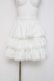 画像1: An MILLE / フリルレイヤードミニスカート  白 Y-26-03-16-215-EL-SK-SZ-ZY (1)