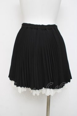 画像2: Me roir / アコーディオンプリーツラップスカート M 黒 Y-26-03-16-216-LO-SK-SZ-ZY