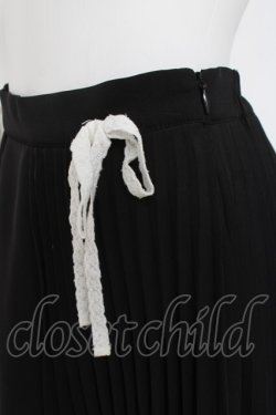 画像3: Me roir / アコーディオンプリーツラップスカート M 黒 Y-26-03-16-216-LO-SK-SZ-ZY