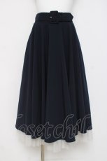 画像1: an another angelus / パニエサーキュラースカート F ネイビー Y-26-03-16-217-CA-SK-SZ-ZY (1)