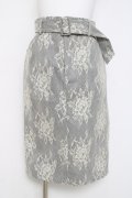axes femme / 薔薇レースタイトスカート M 白 Y-26-03-16-218-AX-SK-SZ-ZY