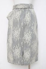 画像2: axes femme / 薔薇レースタイトスカート M 白 Y-26-03-16-218-AX-SK-SZ-ZS (2)