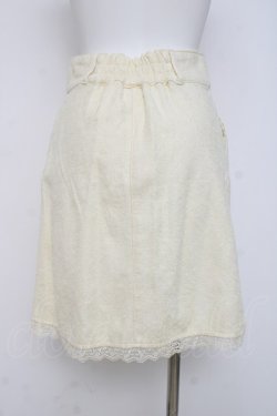 画像2: axes femme / バックリボンタイトスカート M 生成り Y-26-03-16-219-AX-SK-SZ-ZY