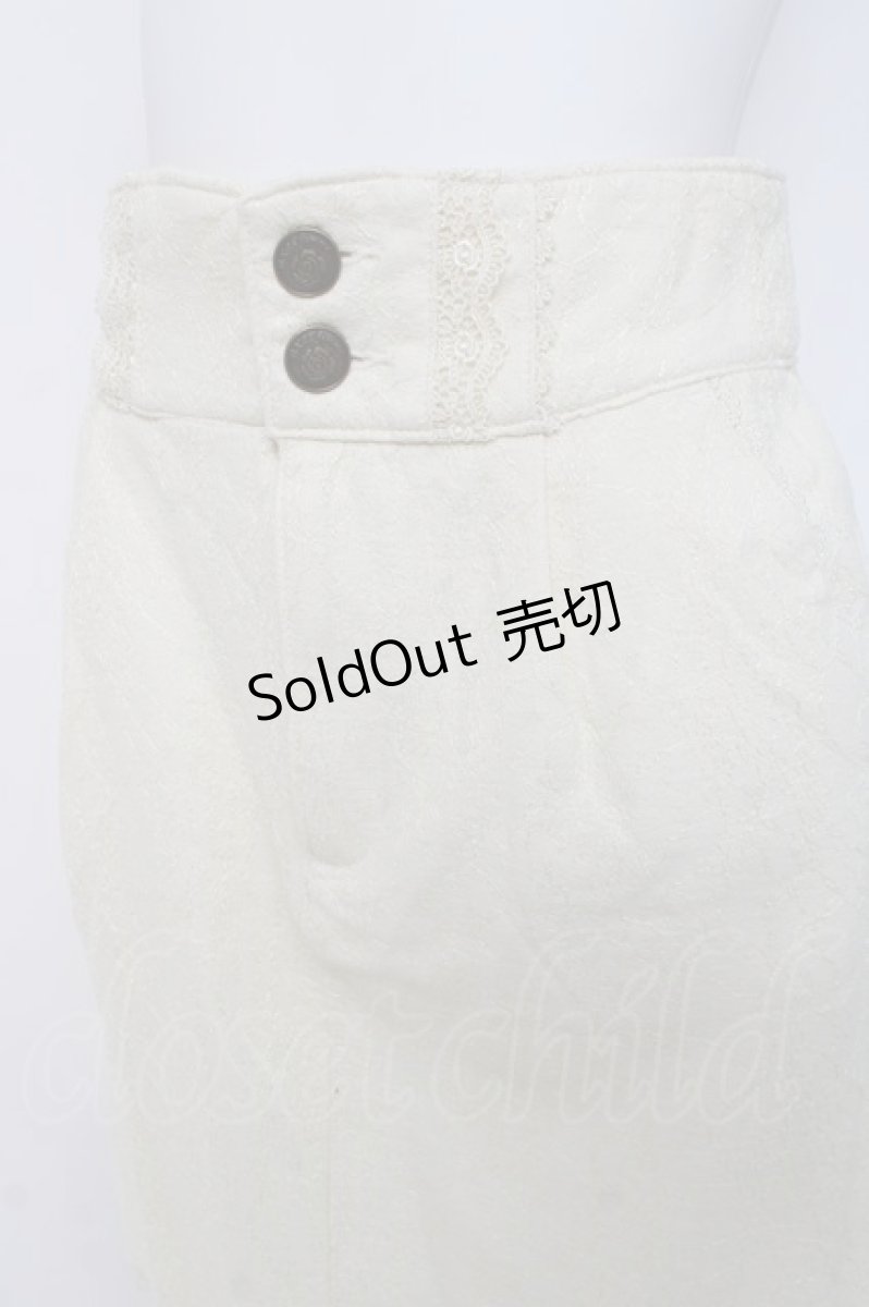 画像3: axes femme / バックリボンタイトスカート M 生成り Y-26-03-16-219-AX-SK-SZ-ZS (3)