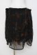 画像1: h.naoto Blood / バラフロッキーたくし上げスカート  黒 Y-26-03-16-220-HN-SK-SZ-ZY (1)