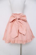 画像3: Heart E / サイドティアードバックリボンスカート  ピンク Y-26-03-16-221-LO-SK-SZ-ZY (3)