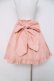 画像3: Heart E / サイドティアードバックリボンスカート  ピンク Y-26-03-16-221-LO-SK-SZ-ZY (3)