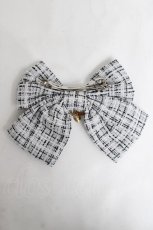 画像3: couture BY ROJITA / ツイードバレッタ  白 Y-26-03-16-033-LO-ZA-SZ-ZT271 (3)