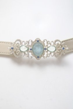 画像1: axes femme / ジュエリーゴムベルト  シルバー Y-26-03-16-034-AX-ZA-SZ-ZY