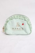 m petit by misako / NINA’Sコラボポーチ  淡緑 Y-26-03-16-036-LO-ZA-SZ-ZY