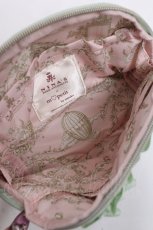 画像3: m petit by misako / NINA’Sコラボポーチ  淡緑 Y-26-03-16-036-LO-ZA-SZ-ZT387 (3)