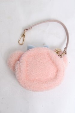 画像2: Maison de FLEUR / Little Twin Starsパフ&ポフポーチ  ピンク Y-26-03-16-037-LO-ZA-SZ-ZY