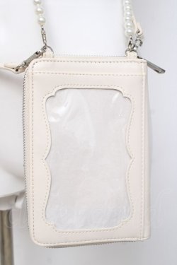 画像3: axes femme POETIQUE / レースアップスマホポシェット  生成り Y-26-03-16-038-AX-ZA-SZ-ZY