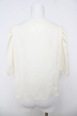 画像2: an another angelus / スクエアネックアンティークローズ刺繍ブラウス F アイボリー Y-26-03-18-074-CA-BL-SZ-ZY