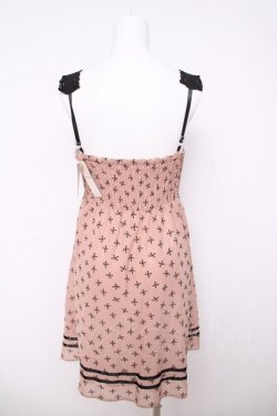 画像2: axes femme / リボン柄フロッキーチュニ M アワピンク Y-26-03-18-091-AX-OP-SZ-ZY