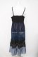 画像2: axes femme NOSTALGIE / 配色ティアードキャミワンピース F ブルー Y-26-03-18-093-AX-OP-SZ-ZY (2)