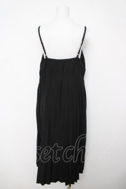 画像2: axes femme / プリーツキャミワンピース M 黒 Y-26-03-18-096-AX-TO-SZ-ZY