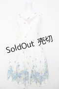 axes femme / あじさい柄ワンピース M 生成り Y-26-03-18-099-AX-OP-SZ-ZY