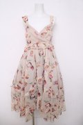 axes femme / チューリップ柄イレヘムワンピース M 生成り Y-26-03-18-101-AX-OP-SZ-ZY