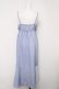 画像2: axes femme / ビッグレースリボンキャミワンピース F ブルー Y-26-03-18-103-AX-OP-SZ-ZY (2)