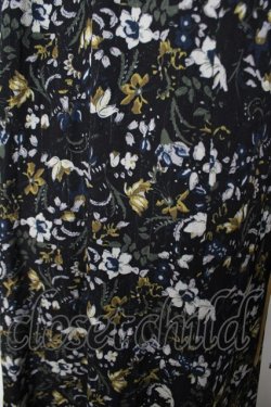 画像3: axes femme / 小花プリントチョーカーワンピース M 黒 Y-26-03-18-116-AX-OP-SZ-ZY