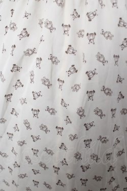 画像3: axes femme POETIQUE / ベアドットシャツ風ワンピース M 生成り Y-26-03-18-117-AX-OP-SZ-ZY