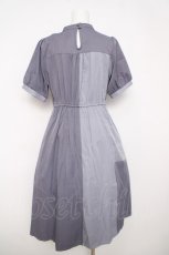 画像2: axes femme / チョーカー風バイカラーワンピース F ラベンダー Y-26-03-18-119-AX-TO-SZ-ZY (2)