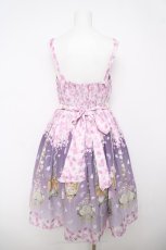 画像2: axes femme kawaii / ブルーミングガーデンジャンパースカート M ピンク Y-26-03-18-125-AX-OP-SZ-ZY (2)