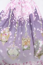 画像3: axes femme kawaii / ブルーミングガーデンジャンパースカート M ピンク Y-26-03-18-125-AX-OP-SZ-ZY (3)
