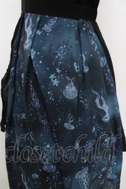 画像3: axes femme POETIQUE / ダークマリンバイカラーワンピース  黒 Y-26-03-18-130-AX-OP-SZ-ZY