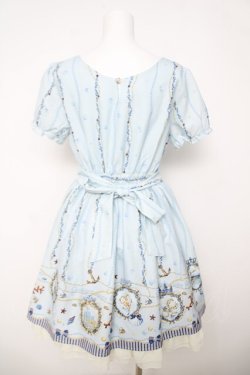 画像2: axes femme / マリン柄チュニック M サックス Y-26-03-18-132-AX-OP-SZ-ZY