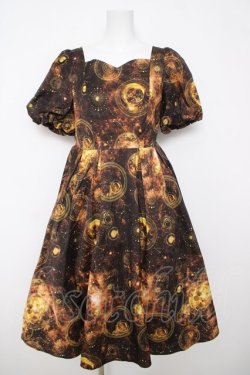 画像1: axes femme NOSTALGIE / タロット柄ワンピース F 黒 Y-26-03-18-133-AX-OP-SZ-ZY