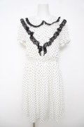 Ank Rouge / ドットワンピース  シロ Y-26-03-18-138-CA-OP-SZ-ZY