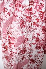 画像3: PINK HOUSE / Porcelain Flowere柄ワンピース F 赤 Y-26-03-18-144-LO-BL-SZ-ZY (3)