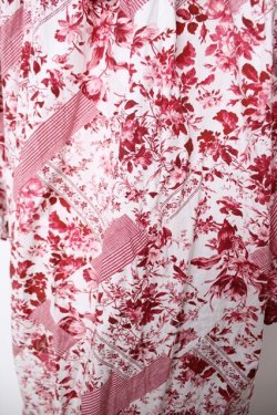 画像3: PINK HOUSE / Porcelain Flowere柄ワンピース F 赤 Y-26-03-18-144-LO-BL-SZ-ZY