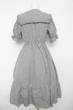 画像2: m petit by misako / AM*ギンガムCHKワンピース M 中灰 Y-26-03-18-151-LO-OP-SZ-ZY
