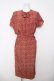 画像1: INGEBORG / ペイズリー柄ワンピース F 赤 Y-26-03-18-154-LO-OP-SZ-ZY (1)