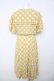 画像2: INGEBORG / セーラー襟水玉柄ワンピース  イエロー Y-26-03-18-157-LO-OP-SZ-ZY (2)