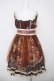 画像2: 豹了个猫 / チャイナデザインワンピースセット  茶 Y-26-03-18-161-LO-OP-SZ-ZY (2)