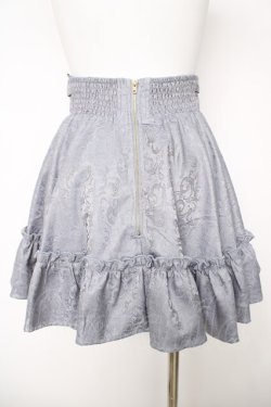 画像2: Rojita / ハートバックルベルトボリュームスカート  サックス Y-26-03-18-164-LO-SK-SZ-ZY