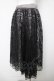 画像2: axes femme / レースサーキュラーミディスカート M 黒 Y-26-03-18-180-AX-SK-SZ-ZY (2)