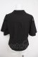 画像2: axes femme / ギャザーカケルフレアスリーブブラウス  黒 Y-26-03-18-019-AX-BL-SZ-ZY (2)
