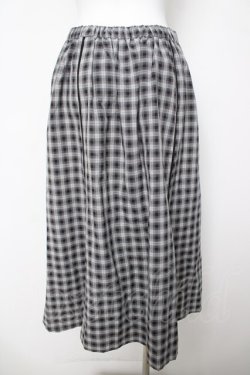 画像2: axes femme POETIQUE / チェックマーメイドスカート M 黒 Y-26-03-18-187-AX-SK-SZ-ZY