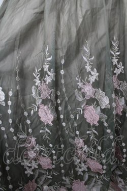 画像3: axes femme / グラデチュール刺繍スカート M グリーン Y-26-03-18-191-AX-SK-SZ-ZY