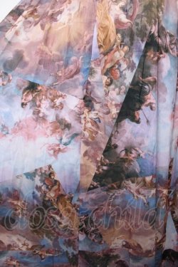 画像3: axes femme NOSTALGIE / 天使柄フリルロングスカート F ピンク Y-26-03-18-194-AX-SK-SZ-ZY