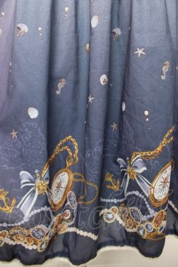 画像5: axes femme / 海グラデ柄ワンピース M ラベンダー Y-26-03-18-197-AX-OP-SZ-ZY