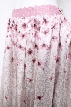 画像3: axes femme kawaii / 桜ジャガードスカート M ピンク Y-26-03-18-199-AX-SK-SZ-ZY